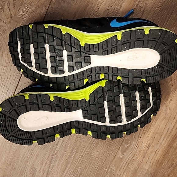 Nike Dual Fusion ST2 Running Shoes Black & Blue #454240-018 Women's size 9 - Picture 9 of 14